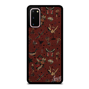 SAILOR JERRY TATTOO PATTERN Samsung Galaxy S20 Case SAILOR JERRY TATTOO PATTERN Samsung Galaxy S20 Case