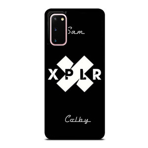 SAM AND COLBY XPLR LOGO Samsung Galaxy S20 Case
