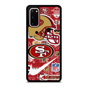SAN FRANCISCO 49ERS NFL STICKER BOMB Samsung Galaxy S20 Case SAN FRANCISCO 49ERS NFL STICKER BOMB Samsung Galaxy S20 Case