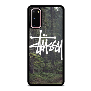 STUSSY SPOOKY FOREST LOGO Samsung Galaxy S20 Case