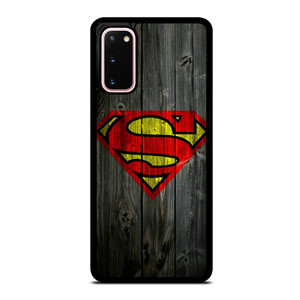 SUPERMAN WOODEN LOGO Samsung Galaxy S20 Case