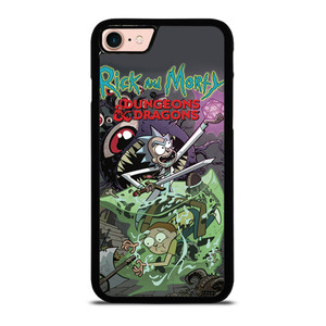 RICK AND MORTY VS DUNGEONS DRAGONS iPhone 8 Case