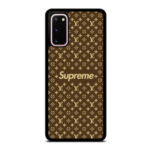 SUPREME BROWN PATTERN NEW Samsung Galaxy S20 Case