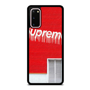 SUPREME MELTED RED HOUSE Samsung Galaxy S20 Case