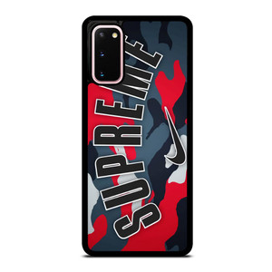 SUPREME X NIKE RED CAMO Samsung Galaxy S20 Case