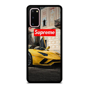 SUPREME YELLOW LAMBORGINI Samsung Galaxy S20 Case