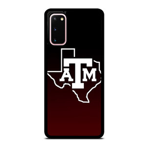 TEXAS A&M AGGIES FOOTBALL SYMBOL Samsung Galaxy S20 Case TEXAS A&M AGGIES FOOTBALL SYMBOL Samsung Galaxy S20 Case