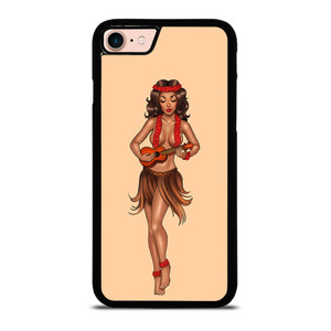 SAILOR JERRY S HULA GIRL iPhone 8 Case