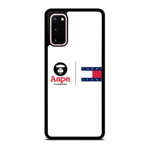 TOMMY HILFIGER A BATHING APE LOGO Samsung Galaxy S20 Case TOMMY HILFIGER A BATHING APE LOGO Samsung Galaxy S20 Case