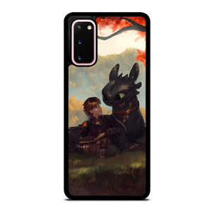 TOOTHLESS AND HICCUP ART Samsung Galaxy S20 Case