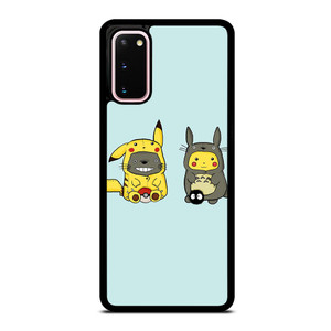 TOTORO X PIKACHU CARTOON Samsung Galaxy S20 Case