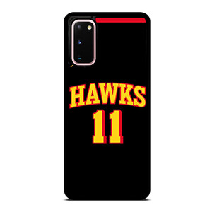 TRAE YOUNG ATLANTA HAWKS BLACK Samsung Galaxy S20 Case TRAE YOUNG ATLANTA HAWKS BLACK Samsung Galaxy S20 Case