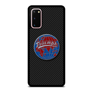 TRIUMPH WORLDWIDE LOGO CARBON Samsung Galaxy S20 Case TRIUMPH WORLDWIDE LOGO CARBON Samsung Galaxy S20 Case