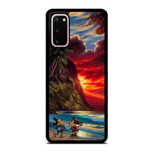 TROPICAL BEAUTIFUL MICKEY MINNIE Samsung Galaxy S20 Case