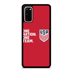 USA SOCCER ONE NATION ONE TEAM Samsung Galaxy S20 Case USA SOCCER ONE NATION ONE TEAM Samsung Galaxy S20 Case