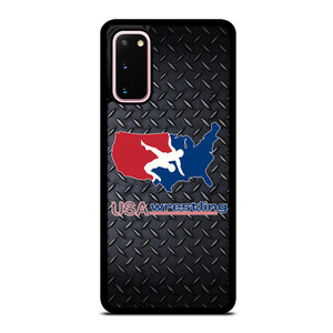 USA WRESTLING METAL LOGO Samsung Galaxy S20 Case USA WRESTLING METAL LOGO Samsung Galaxy S20 Case
