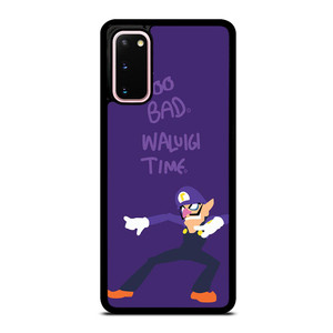WALUIGI TIME TOO BAD Samsung Galaxy S20 Case WALUIGI TIME TOO BAD Samsung Galaxy S20 Case
