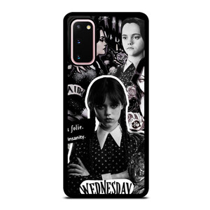 WEDNESDAY ADDAMS MOVIES COLLAGE Samsung Galaxy S20 Case