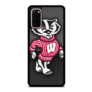 WISCONSIN BADGERS FOOTBALL MASCOT Samsung Galaxy S20 Case WISCONSIN BADGERS FOOTBALL MASCOT Samsung Galaxy S20 Case