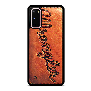 WRANGLER JEANS LOGO LEATHER Samsung Galaxy S20 Case WRANGLER JEANS LOGO LEATHER Samsung Galaxy S20 Case