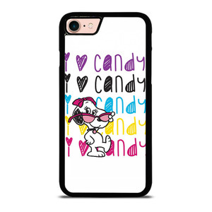 SNOOPY I LOVE CANDY iPhone 8 Case