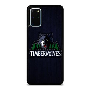 MINNESOTA TIMBERWOLVES WOODEN LOGO Samsung Galaxy S20 Plus Case