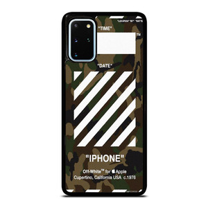 OFF WHITE CAMO ARMY Samsung Galaxy S20 Plus Case