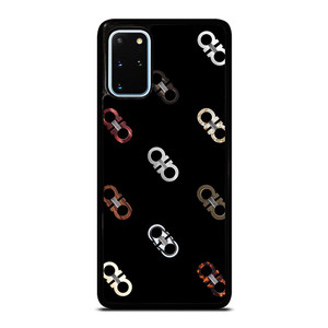 SALVATORE FERRAGAMO LOGO PATTERN Samsung Galaxy S20 Plus Case