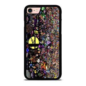 SUPER SMASH BROS ALL CHARACTER iPhone 8 Case