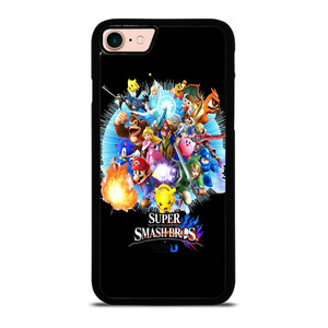SUPER SMASH BROS WIIU iPhone 8 Case SUPER SMASH BROS WIIU iPhone 8 Case