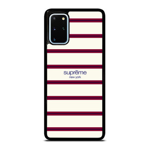 SUPREME NEW YORK RED STRIPE Samsung Galaxy S20 Plus Case SUPREME NEW YORK RED STRIPE Samsung Galaxy S20 Plus Case