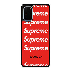 SUPREME RED OFF WHITE Samsung Galaxy S20 Plus Case SUPREME RED OFF WHITE Samsung Galaxy S20 Plus Case
