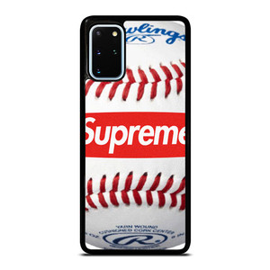 SUPREME X RAWLINGS BASEBALL Samsung Galaxy S20 Plus Case