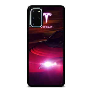 TESLA MOTORS RED CAR Samsung Galaxy S20 Plus Case