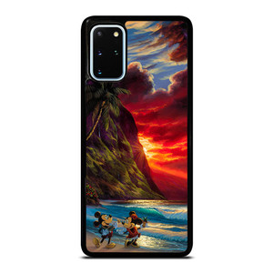TROPICAL BEAUTIFUL MICKEY MINNIE Samsung Galaxy S20 Plus Case