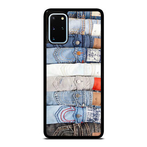 TRUE RELIGION BRAND JEANS COLLAGE Samsung Galaxy S20 Plus Case