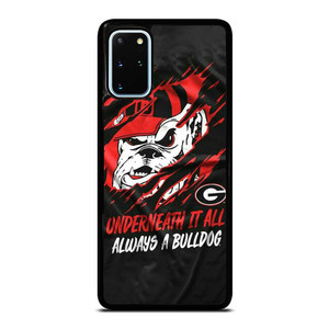UGA GEORGIA BULLDOGS UNDERNEATH IT ALL Samsung Galaxy S20 Plus Case