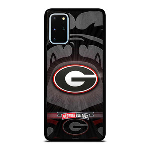 UNIVERSITY OF GEORGIA BULLDOGS UGA BLACK Samsung Galaxy S20 Plus Case