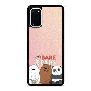 WE BARE BEARS PINK GILTTER Samsung Galaxy S20 Plus Case