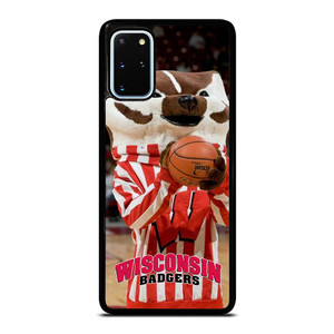 WISCONSIN BADGER MASCOT 2 Samsung Galaxy S20 Plus Case