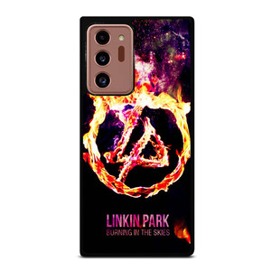 LINKIN PARK LOGO BURNING IN THE SKIES Samsung Galaxy Note 20 Ultra Case