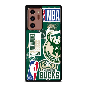MILWAUKEE BUCKS NBA STICKER BOMB Samsung Galaxy Note 20 Ultra Case