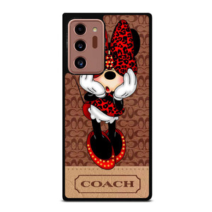 MINNIE MOUSE COACH Samsung Galaxy Note 20 Ultra Case MINNIE MOUSE COACH Samsung Galaxy Note 20 Ultra Case