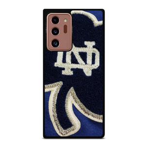 NOTRE DAME BLUE SHAMROCK LOGO Samsung Galaxy Note 20 Ultra Case NOTRE DAME BLUE SHAMROCK LOGO Samsung Galaxy Note 20 Ultra Case