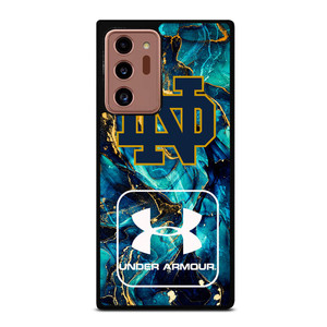 NOTRE DAME VS UNDER ARMOUR MARBLE BLUE Samsung Galaxy Note 20 Ultra Case NOTRE DAME VS UNDER ARMOUR MARBLE BLUE Samsung Galaxy Note 20 Ultra Case
