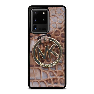 MICHAEL KORS BROWN LEATHER Samsung Galaxy S20 Ultra  Case