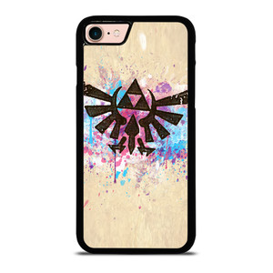 TRIFORCE SPLASH EMBLEM ART iPhone 8 Case