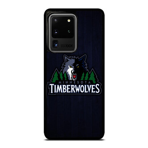MINNESOTA TIMBERWOLVES WOODEN LOGO Samsung Galaxy S20 Ultra  Case