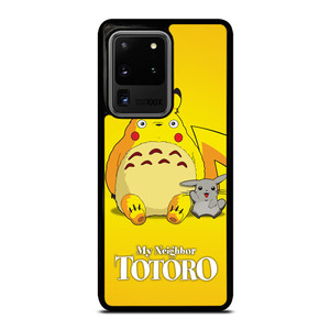 MY NEIGHBOR TOTORO X PIKACHU POKEMON Samsung Galaxy S20 Ultra Case MY NEIGHBOR TOTORO X PIKACHU POKEMON Samsung Galaxy S20 Ultra Case
