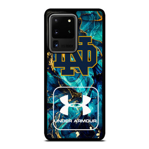 NOTRE DAME VS UNDER ARMOUR MARBLE BLUE Samsung Galaxy S20 Ultra  Case